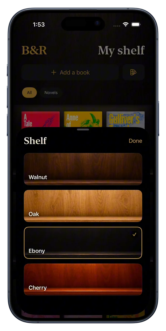 Choosing the wood of the bookcase: walnut, oak, ebony or cherry