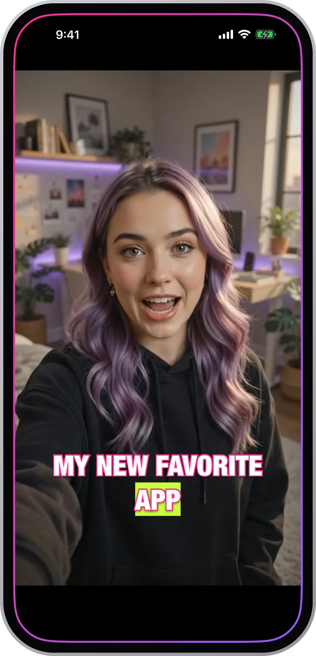 Vertical video with burned-in captions, full screen in Charlatan