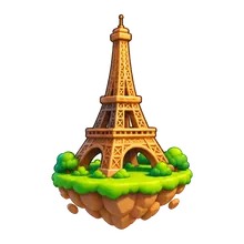 Eiffel Tower in Trip Sort