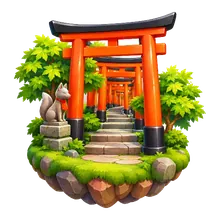 Fushimi Inari Torii in Trip Sort
