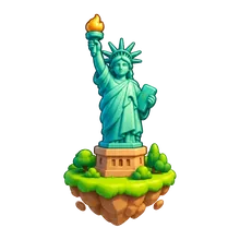 Statue of Liberty in Trip Sort