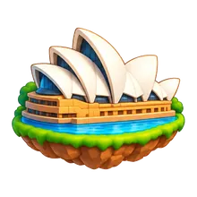 Sydney Opera House in Trip Sort
