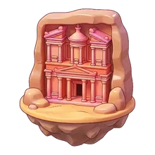 Treasury of Petra in Trip Sort