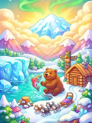 Anchorage postcard