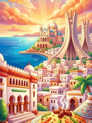 Algiers postcard