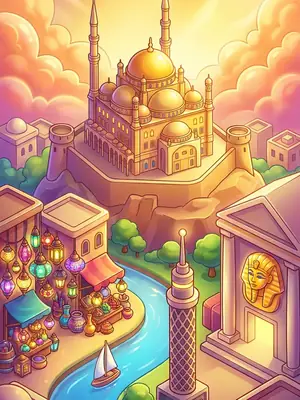Cairo postcard