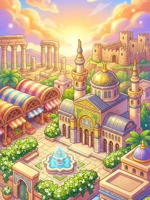 Damascus postcard