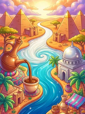 Khartoum postcard