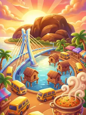 Lagos postcard