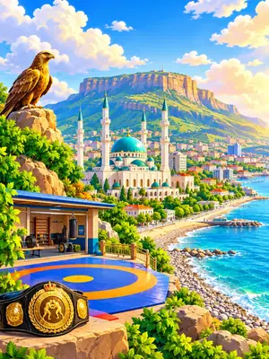 Makhachkala postcard