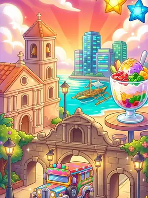 Manila postcard
