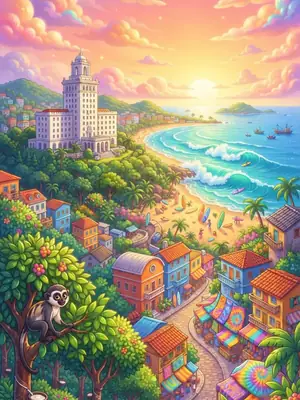 Monrovia postcard