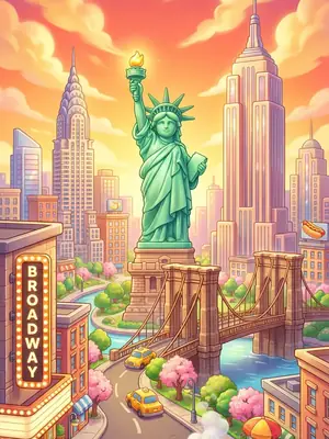 New York postcard