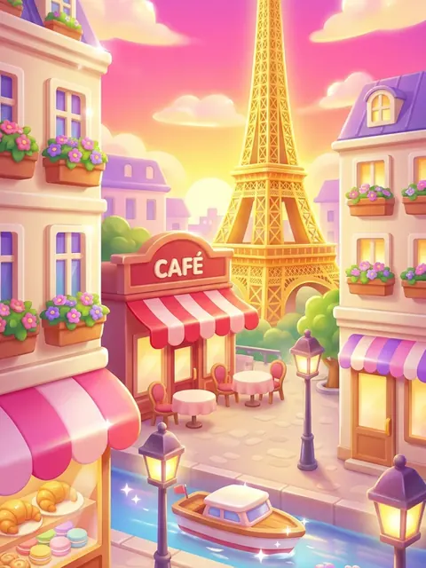 Trip Sort postcard of Paris