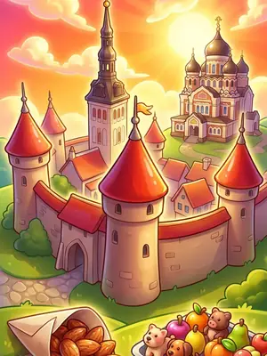 Tallinn postcard