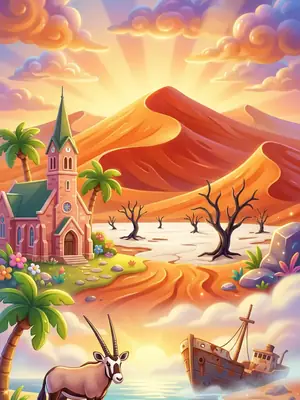 Windhoek postcard